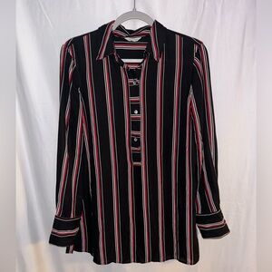 Max Studio Long Sleeve Blouse, Size Medium